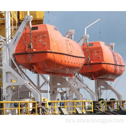 6 knots FRP marine safety enclosed lifeboat